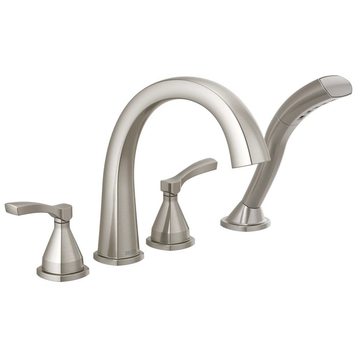 Delta Stryke T4777 Roman Tub Trim with Hand Shower