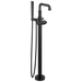 Delta Broderick T4784 Floor Mount Tub Filler Trim- Less Handle