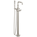 Delta Broderick T4784 Floor Mount Tub Filler Trim- Less Handle