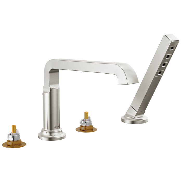 Delta Tetra Roman Tub Trim With Hand Shower