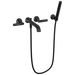 Delta Bonacci T5745 Two Handle Wall Mount Tub Filler Trim with Hand Shower