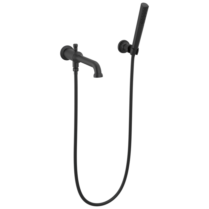 Delta Broderick T5784 Wall Mount Tub Filler Trim with Hand Shower - Less Handles