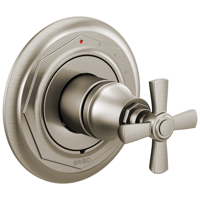 Brizo Rook T60P061 Pressure Balance Valve Only Trim - Luxe Nickel