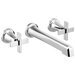 Brizo Levoir T65898LF Two-Handle Wall Mount Lavatory Faucet - Less Handles 1.2 GPM