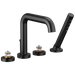Brizo Litze T67435 Roman Tub with Handshower - Less Handles