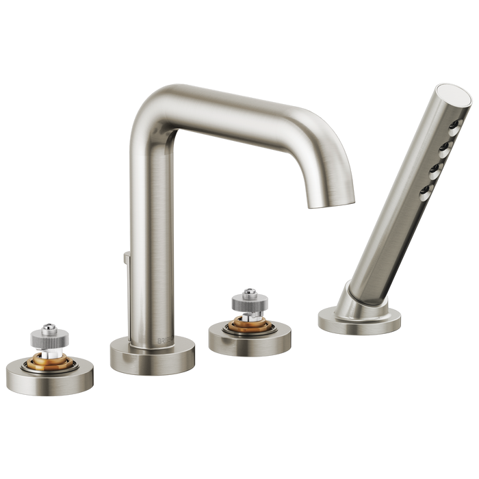 Brizo Litze: Roman Tub with Handshower - Less Handles