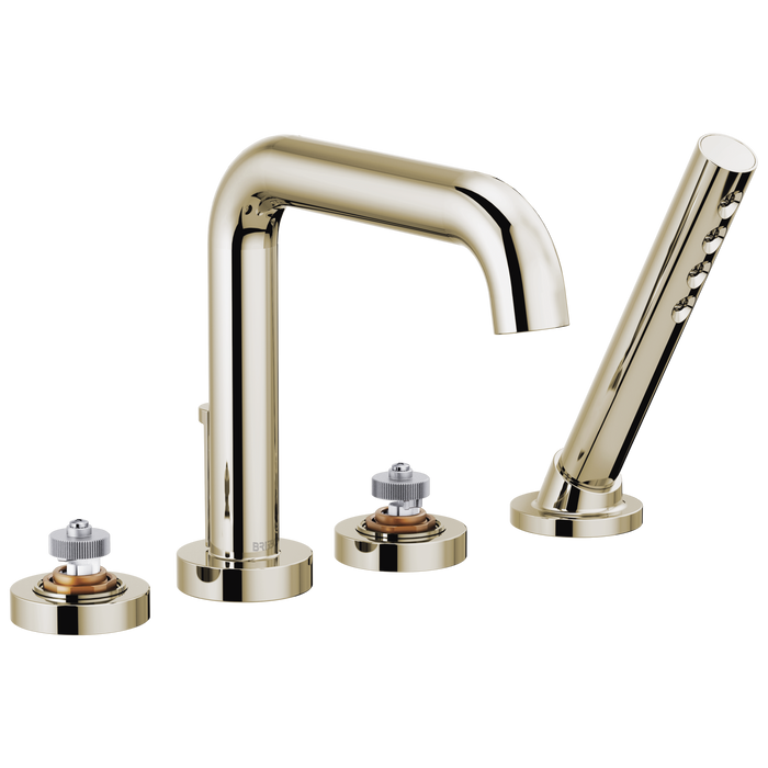 Brizo Litze: Roman Tub with Handshower - Less Handles