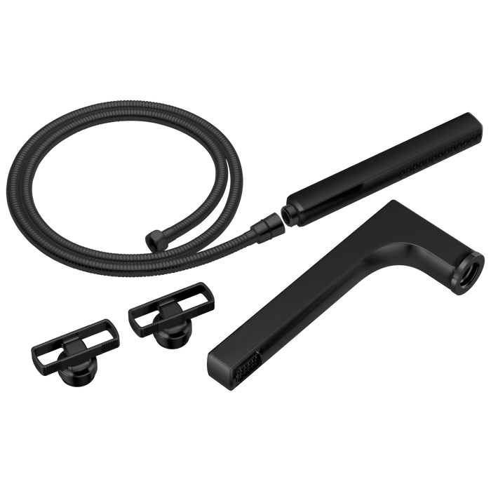 Two-Handle Tub Filler Trim Kit with Knob Handles