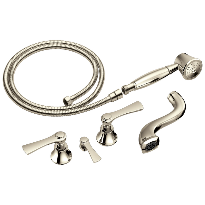 Brizo Rook T70360 Two-Handle Tub Filler Trim Kit with Lever Handles