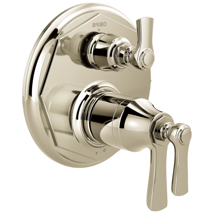 Brizo Rook T75561 TempAssure Thermostatic Valve with 3-Function Diverter Trim