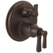 Brizo Rook T75561 TempAssure Thermostatic Valve with 3-Function Diverter Trim