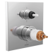 Brizo Frank Lloyd Wright T75622 TempAssure Thermostatic Valve with 6-Function Integrated Diverter Trim - Less Handles