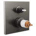 Brizo Frank Lloyd Wright T75622 TempAssure Thermostatic Valve with 6-Function Integrated Diverter Trim - Less Handles