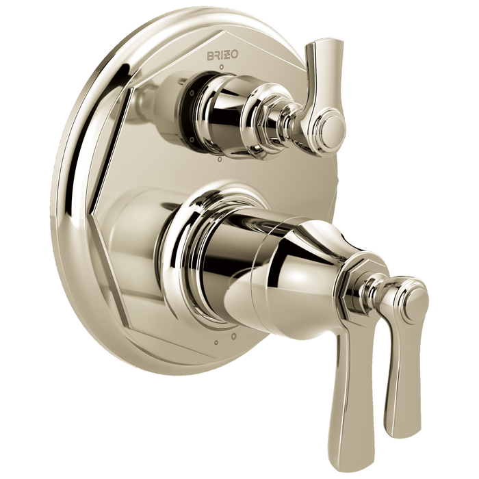 Brizo Rook T75661 TempAssure Thermostatic Valve with 6-Function Diverter Trim