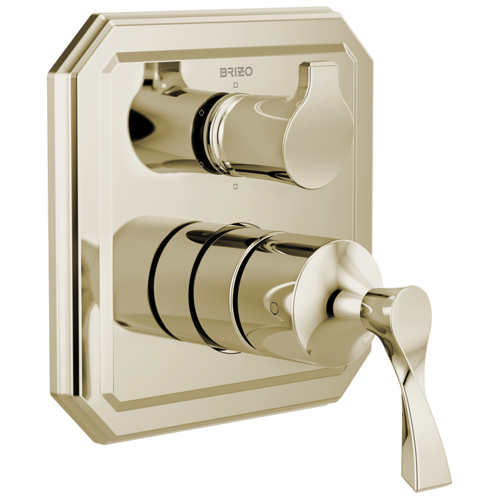 Brizo Virage T75P630 Pressure Balance Valve with Integrated 6-Function Diverter Trim