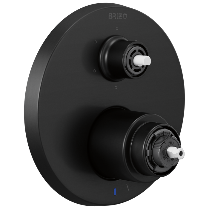 Brizo Litze T75P635 Pressure Balance Valve with Integrated 6-Function Diverter Trim - Less Handles