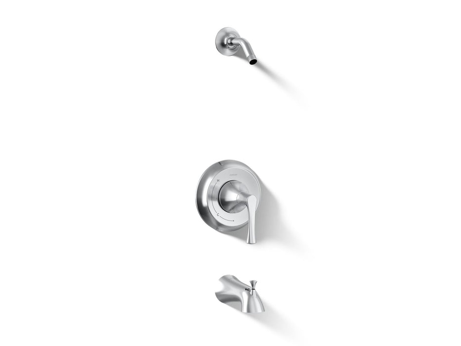 KOHLER K-TLS35937-4 Buckley Rite-Temp bath and shower trim kit, without showerhead