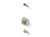 KOHLER K-TLS35944-4 Buckley Rite-Temp bath and shower trim kit with push-button diverter, without showerhead