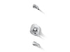 KOHLER K-TLS35944-4 Buckley Rite-Temp bath and shower trim kit with push-button diverter, without showerhead