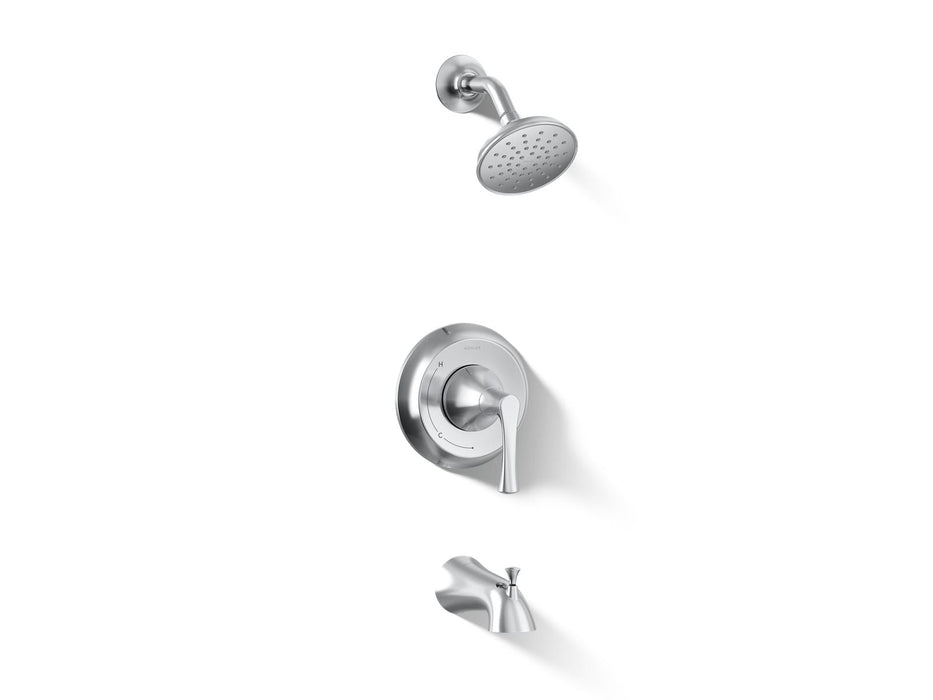 KOHLER K-TS35937-4H Buckley Rite-Temp bath and shower trim kit, 1.5 gpm