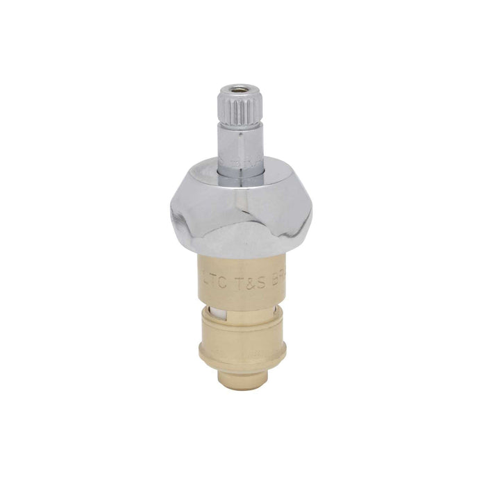 T&S Brass 012395-25NS Cerama Cartridge With New Style Bonnet and Check Valve, 3 in L, Brass