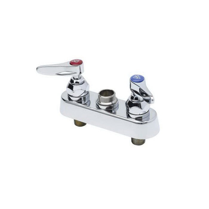 T&S Brass B-1110-LN Deck, T & S Workboard Mixing Faucet, Chrome-Plated