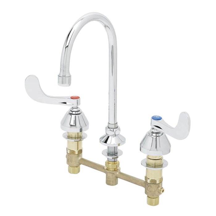T&S Brass B-2867-04 Swivel/Rigid Medical Faucet, 2.2 gpm, 6-1/4 in H Spout