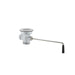 T&S Brass B-3952 Waste Drain Valve, 2 x 1-1/2 in, MNPT x FNPT, Brass