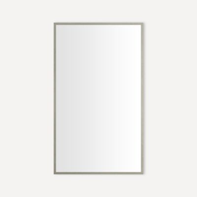 Thin Framed Metal Cabinet, 24" x 40" x 4", Electric Upgrade: Magnetic Strip, Interior Lighting, USB Charging Ports, Elec