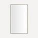 Thin Framed Metal Cabinet, 24" x 40" x 4", Electric Upgrade: Magnetic Strip, Interior Lighting, USB Charging Ports, Elec