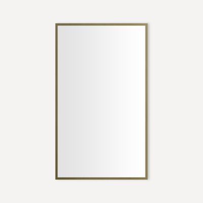 Robern Craft Series Thin Framed Metal Mirror, 24" x 40" x 1-3/4"