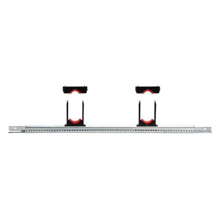 Sioux Chief 523-2420 14" - 26" Adjustable Galvanized PowerBar Bracket | Pre-Loaded w/ (2) TouchDown Clamps (Secures up to 1" CTS)
