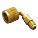 YELLOW JACKET 19221 Quick Coupler, Male Flared Connection, 5/16 x 1/4 in