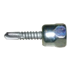 Wal-rich Corporation 2440006 1/4-14 x 1" Straight Sammy Screw for Steel | Used w/ 3/8" Threaded Rod