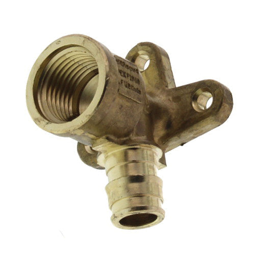 1/2" Brass ProPEX Expansion x FPT 90° Drop Ear Elbow