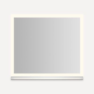 Robern Uplift Tech Cabinet, 30" x 27" x 6", Perimeter Lit, Warm White (2700K), Dimmable, Electric+ Upgrade: Interior Lighting, Electrical Outlets, USB Charging Ports, Night Light, Defogger