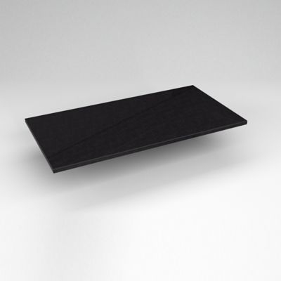 Robern Engineered Stone Top Quartz Stone Vanity Top, 37" x 3/4" x 19", Dry Top