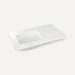 Robern Engineered Stone Top Quartz Stone Vanity Top, 37" x 3/4" x 22", Left Offset Undercounter Sink, Single Hole