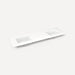 Robern Engineered Stone Top Quartz Stone Vanity Top, 73" x 3/4" x 22", Double Undercounter Sink, Single Hole