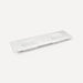 Robern Engineered Stone Top Quartz Stone Vanity Top, 73" x 3/4" x 22", Double Undercounter Sink, Three Hole