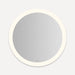 Robern Vitality Lighted Mirror, 30" Round, Perimeter Light Pattern, Warm White (3000K), Dimmable, Defogger