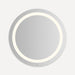 Robern Vitality Lighted Mirror, 40" Round, Inset Light Pattern, Warm White (3000K), Dimmable, Defogger