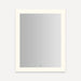Robern Vitality Lighted Mirror, 24" x 30" x 1-3/4", Perimeter Light Pattern, Warm White (3000K), Dimmable, Defogger, Title 24 Compliant