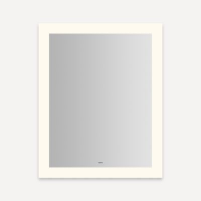 Robern Vitality Lighted Mirror, 24" x 30" x 1-3/4", Perimeter Light Pattern, Warm White (3000K), Dimmable, Defogger