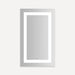 Robern Vitality Lighted Mirror, 24" x 40" x 1-3/4", Inset Light Pattern, Cool White (4000K), Dimmable, Defogger