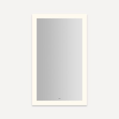 Robern Vitality Lighted Mirror, 24" x 40" x 1-3/4", Perimeter Light Pattern, Warm White (3000K), Dimmable, Defogger, Title 24 Compliant