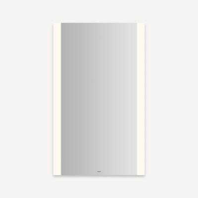 Robern Vitality Lighted Mirror, 24" x 40" x 1-3/4", Edge Lit Light Pattern, Warm White (3000K), Dimmable, Defogger