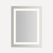 Robern Vitality Lighted Mirror, 30" x 40" x 1-3/4", Inset Light Pattern, Warm White (3000K), Dimmable, Defogger