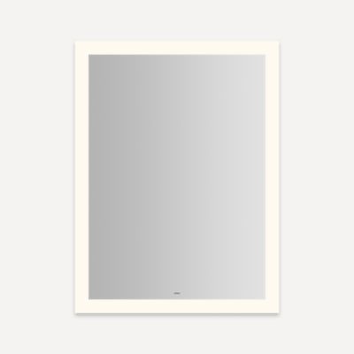 Robern Vitality Lighted Mirror, 30" x 40" x 1-3/4", Perimeter Light Pattern, Warm White (3000K), Dimmable, Defogger