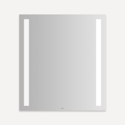 Robern Vitality Lighted Mirror, 36" x 40" x 1-3/4", Column Light Pattern, Cool White (4000K), Dimmable, Defogger